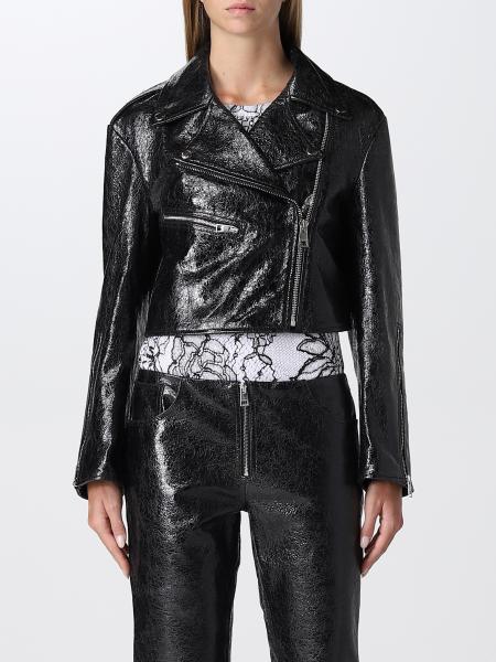 Just Cavalli jacket in metallic leather