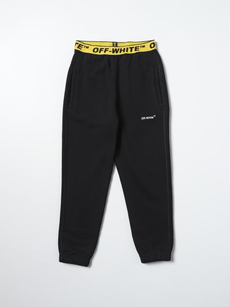 off white joggers black and yellow