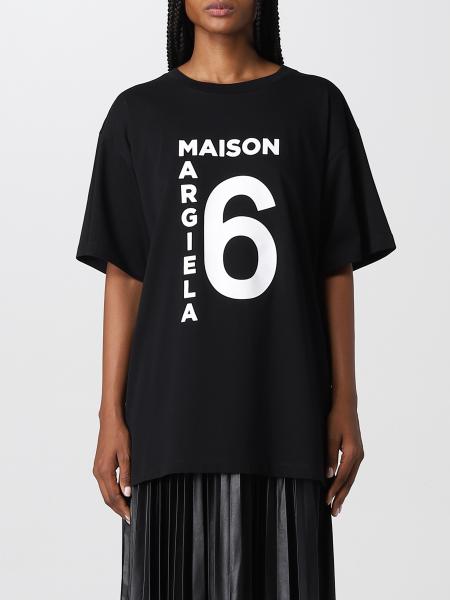 T-shirt Mm6 Maison Margiela con stampa frontale
