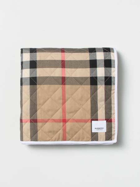 Burberry cotton blanket with print