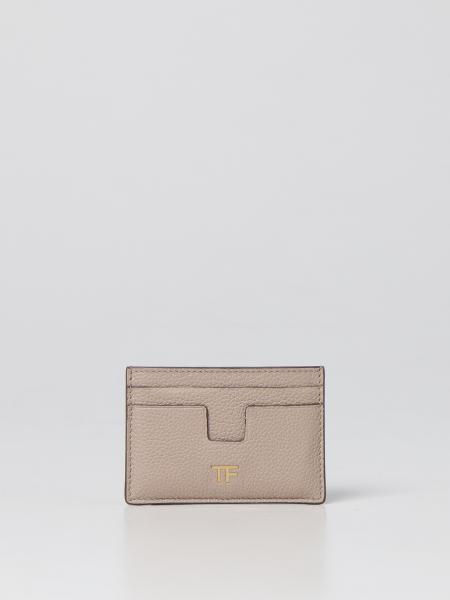 TOM FORD: wallet for woman - Dove Grey | Tom Ford wallet S0250TLCL095 ...