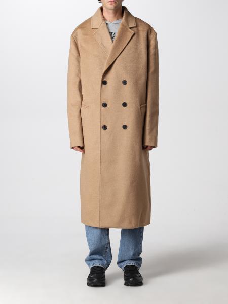 Valentino double-breasted camel coat