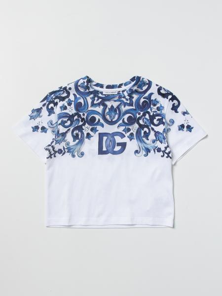 T-shirt Dolce & Gabbana con stampa maioliche