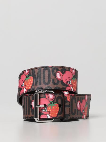 Cintura Moschino Couture con stampa mouse
