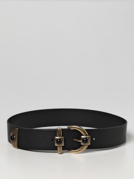 Etro Crown Me leather belt