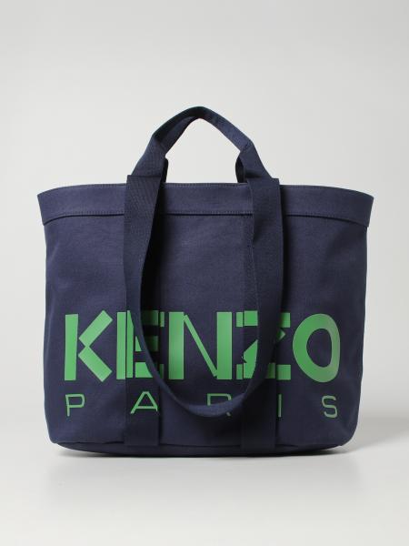 Kenzo: Borsa tote Kenzo in tela con logo