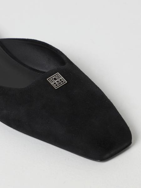 TOTEME: Shoes women - Black | Flat Shoes Toteme 211906824 GIGLIO.COM