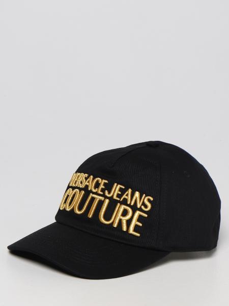 VERSACE JEANS COUTURE: hat for man - Black | Versace Jeans Couture hat ...