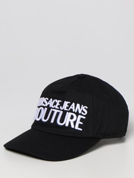 VERSACE JEANS COUTURE: hat for man - Black 1 | Versace Jeans Couture ...