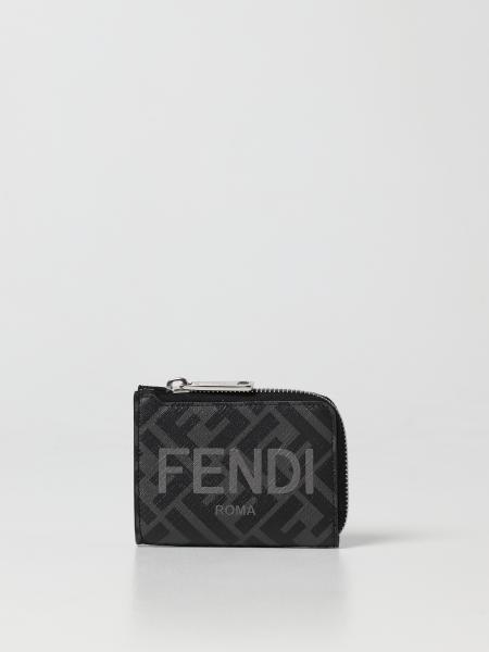 Fendi FF monogram 钱包