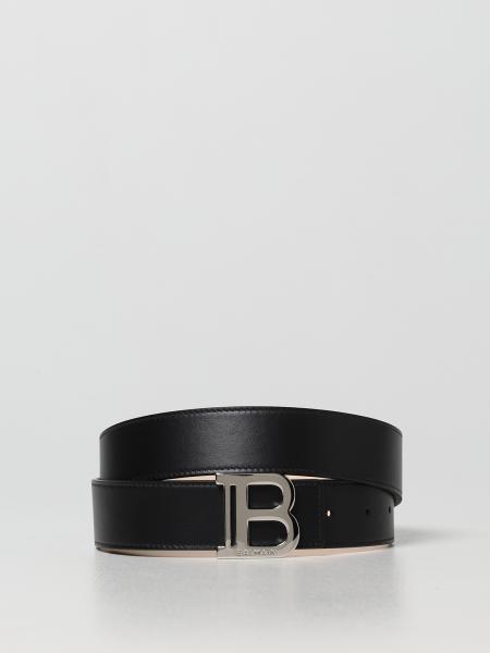 BALMAIN: belt for man - Black | Balmain belt YM1WJ000LVTL online on ...