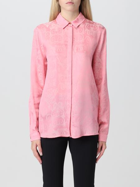 JEANS COUTURE: shirt woman - Pink | Versace Couture shirt 73HAL201N0138 online GIGLIO.COM