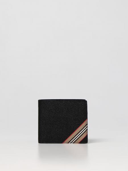 Burberry grained leather wallet