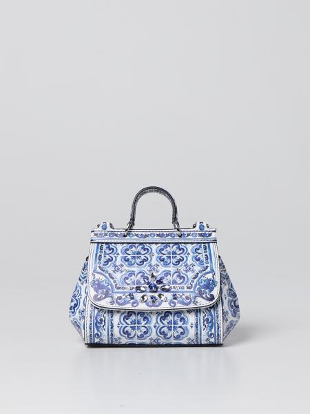 Satchel Dolce & Gabbana Blue in Cotton - 32450936