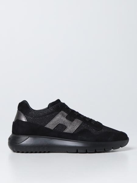 statisch Gluren frequentie Hogan Outlet: sneakers for woman - Black | Hogan sneakers HXW3710AP31BCO  online on GIGLIO.COM