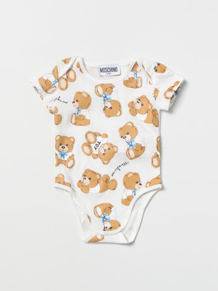 Body Moschino Baby con stampa Teddy all-over