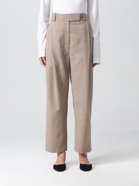 TOTEME: pants for woman - Beige | Toteme pants 223224235 online at ...
