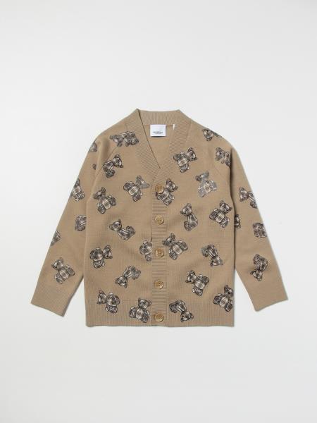Burberry cardigan with all-over Thomas Bear