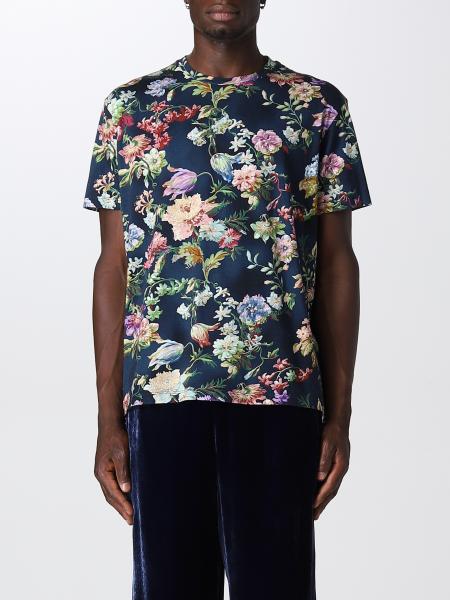 Etro T-Shirt mit Blumenmuster