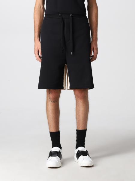 Valentino two-tone jogging bermuda shorts