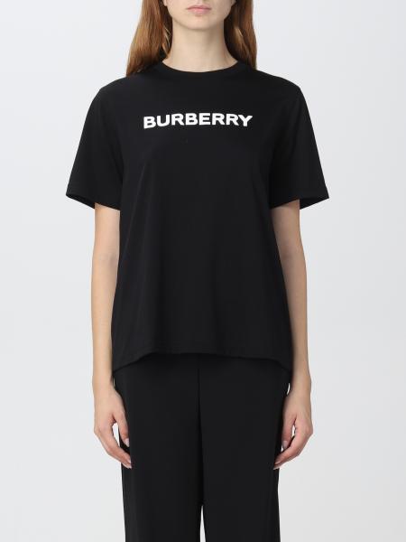 Burberry 女士: Burberry Logo 棉质T恤