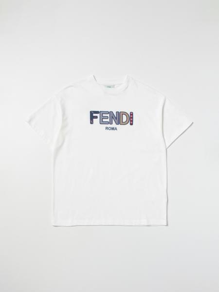 T-shirt boys Fendi Kids
