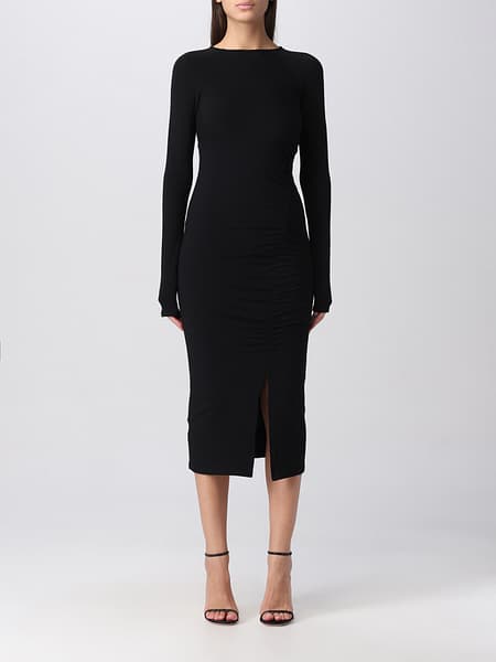 Pinko Damen Kleid Verdicchio – Lässiges Crêpe Stretch Kleid Für Jeden Anlass