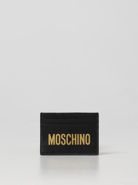 Moschino Couture leather card holder