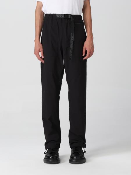 OFF-WHITE: pants for man - Black | Off-White pants OMCA230C99FAB001 ...