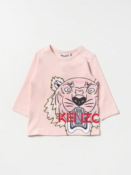 T-shirt Kenzo Junior con logo Tiger Kenzo Paris