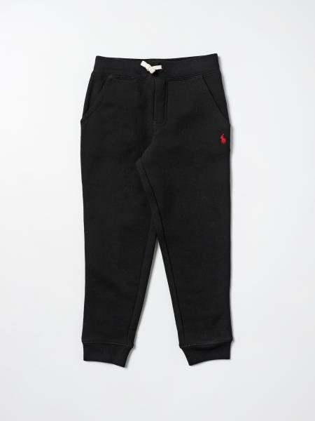 polo pants red and black