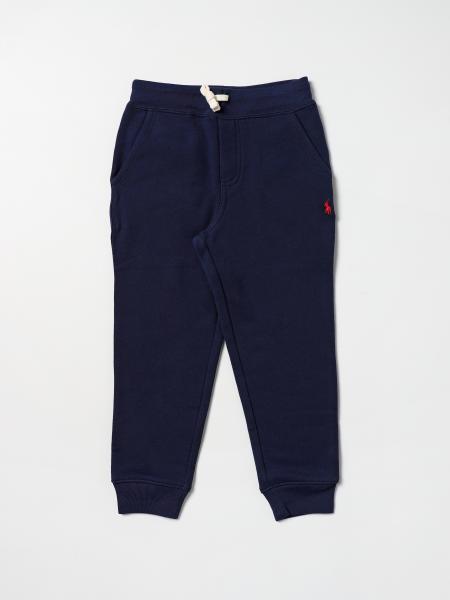 POLO RALPH LAUREN: pants for boys - Blue | Polo Ralph Lauren pants ...