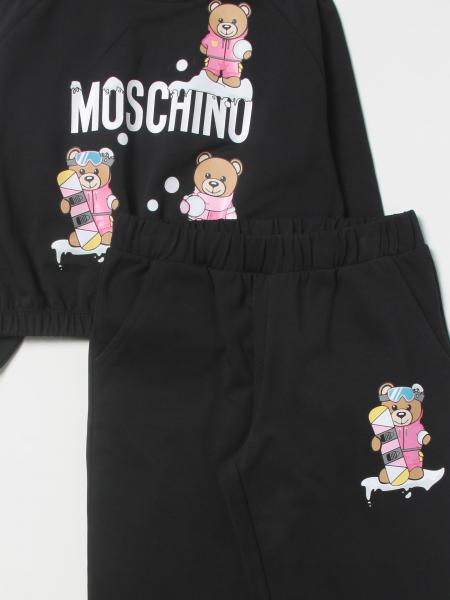 moschino tracksuit black