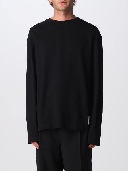 JIL SANDER: t-shirt for man - Black | Jil Sander t-shirt ...