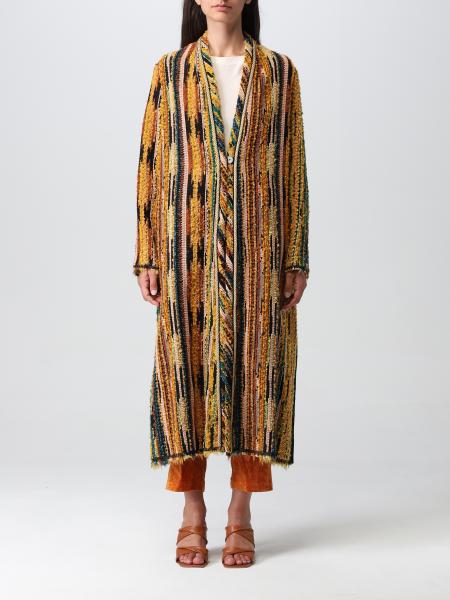 Voorstellen code namens FORTE FORTE: coat for woman - Yellow | Forte Forte coat 9300 online on  GIGLIO.COM