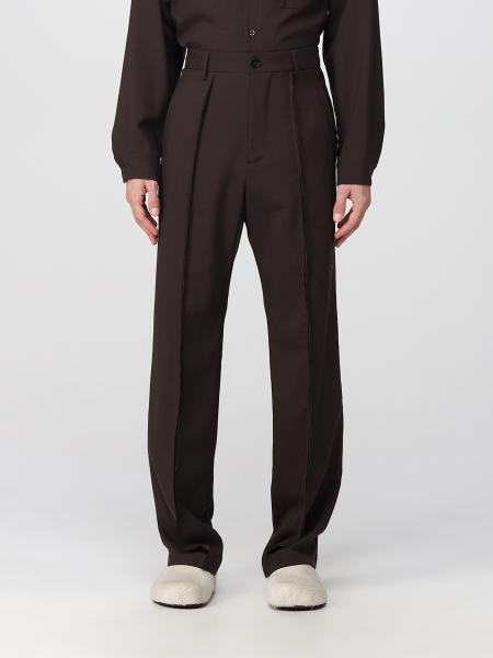 MARNI: pants for man - Brown | Marni pants PUMU0193MYTW839 online on ...