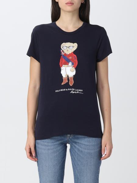 Magliette Ralph Lauren: T-shirt Polo Ralph Lauren con stampa Bear