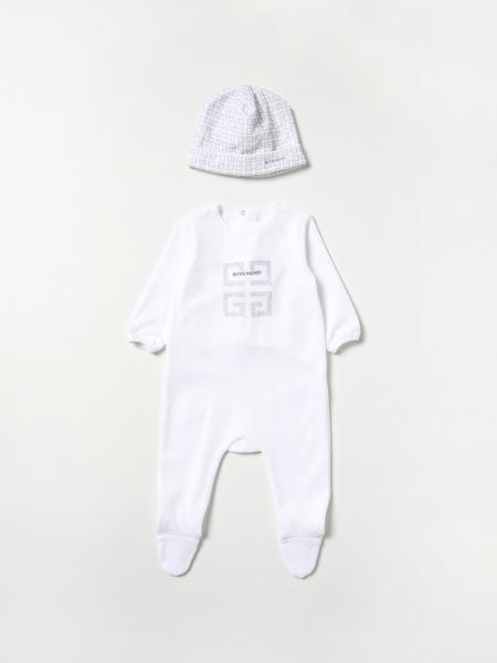 Tutine neonato: Set tutina + cappellino Givenchy in cotone