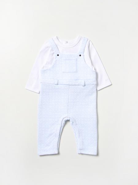 Tutine neonato: Tutina lunga Givenchy in cotone