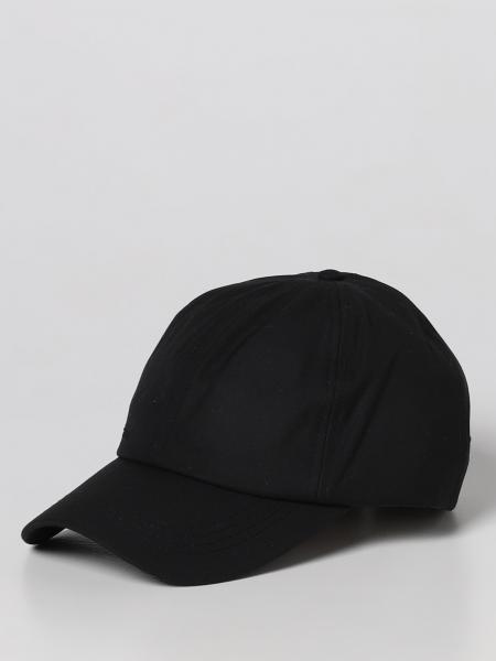 BARBOUR: hat for man - Black | Barbour hat MHA0005 online at GIGLIO.COM