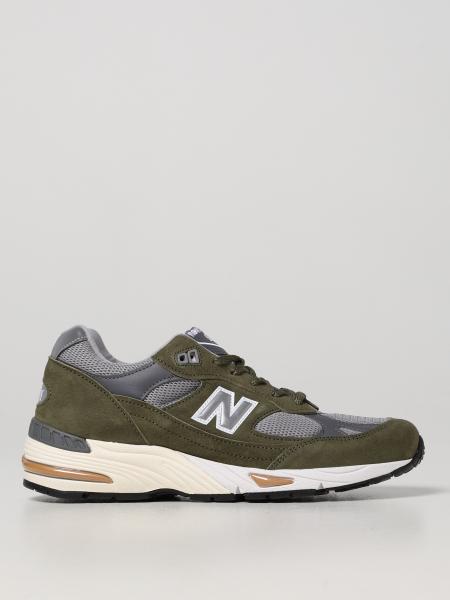 Sneakers 991 New Balance in suede e mesh