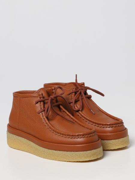 chloé boots beige