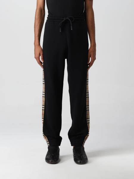 Burberry jogging trousers with check bands