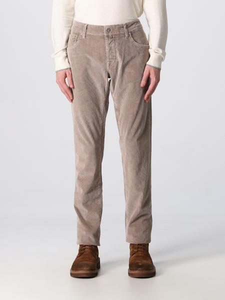 JACOB COHEN: pants for man - Dove Grey | Jacob Cohen pants UQE0636S3653 ...
