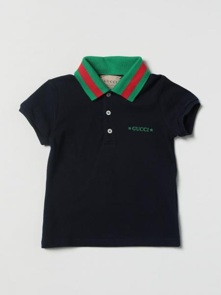 GUCCI: T-shirt kids - Blue | T-Shirt Gucci 699800XJEH5 GIGLIO.COM