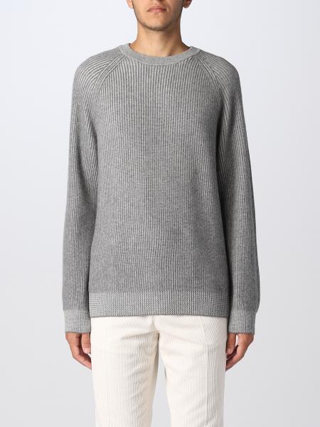 BRUNELLO CUCINELLI: men's sweater - Grey | Brunello Cucinelli sweater ...