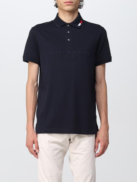Men's Tommy Hilfiger: Tommy Hilfiger cotton polo t-shirt