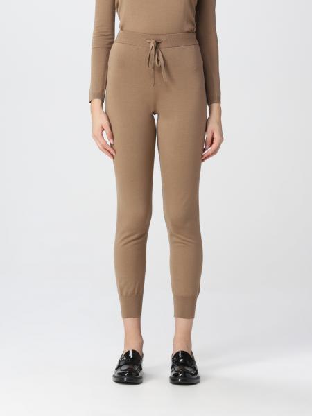 Pantalone jogging Elia S Max Mara in lana stretch