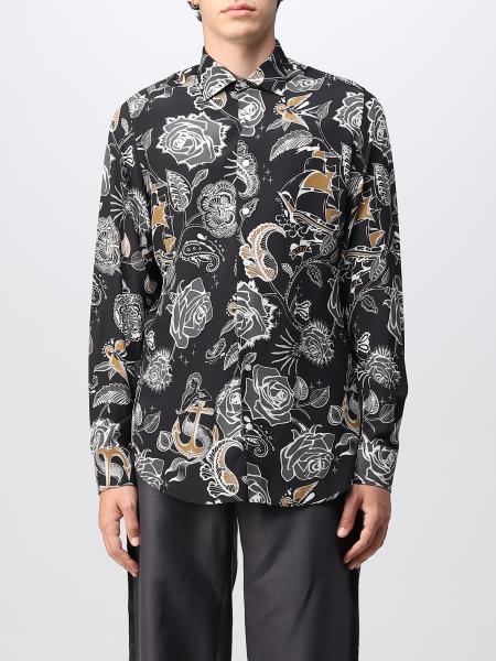 ETRO: shirt for man - Black | Etro shirt 114515764 online at GIGLIO.COM