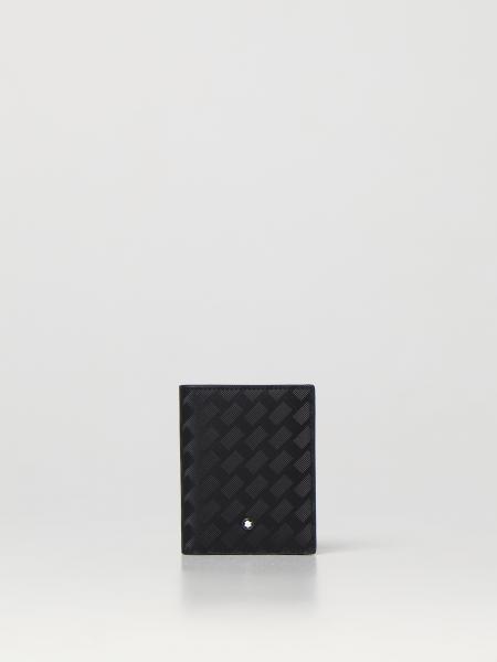 MONTBLANC: wallet for man - Black | Montblanc wallet 129975 online on ...